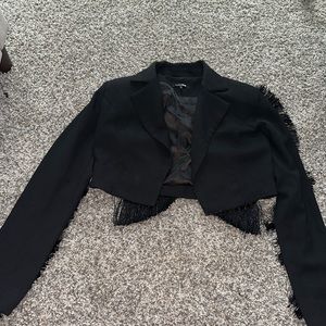 Fringe Jacket Fashion Nova